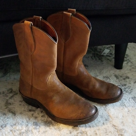 Ralph Lauren RRL Ridgeway Roper Boots Made in USA - Picture 2 of 8